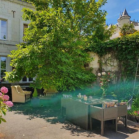 Vue Sur Chateau Et Loire Saumur Luaran gambar